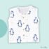 Alice Penguin - Muslin 100% Organic Sleeveless Jabla