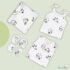 Bamboo Ninja - Muslin 100% Organic Newborn Essentials Kit